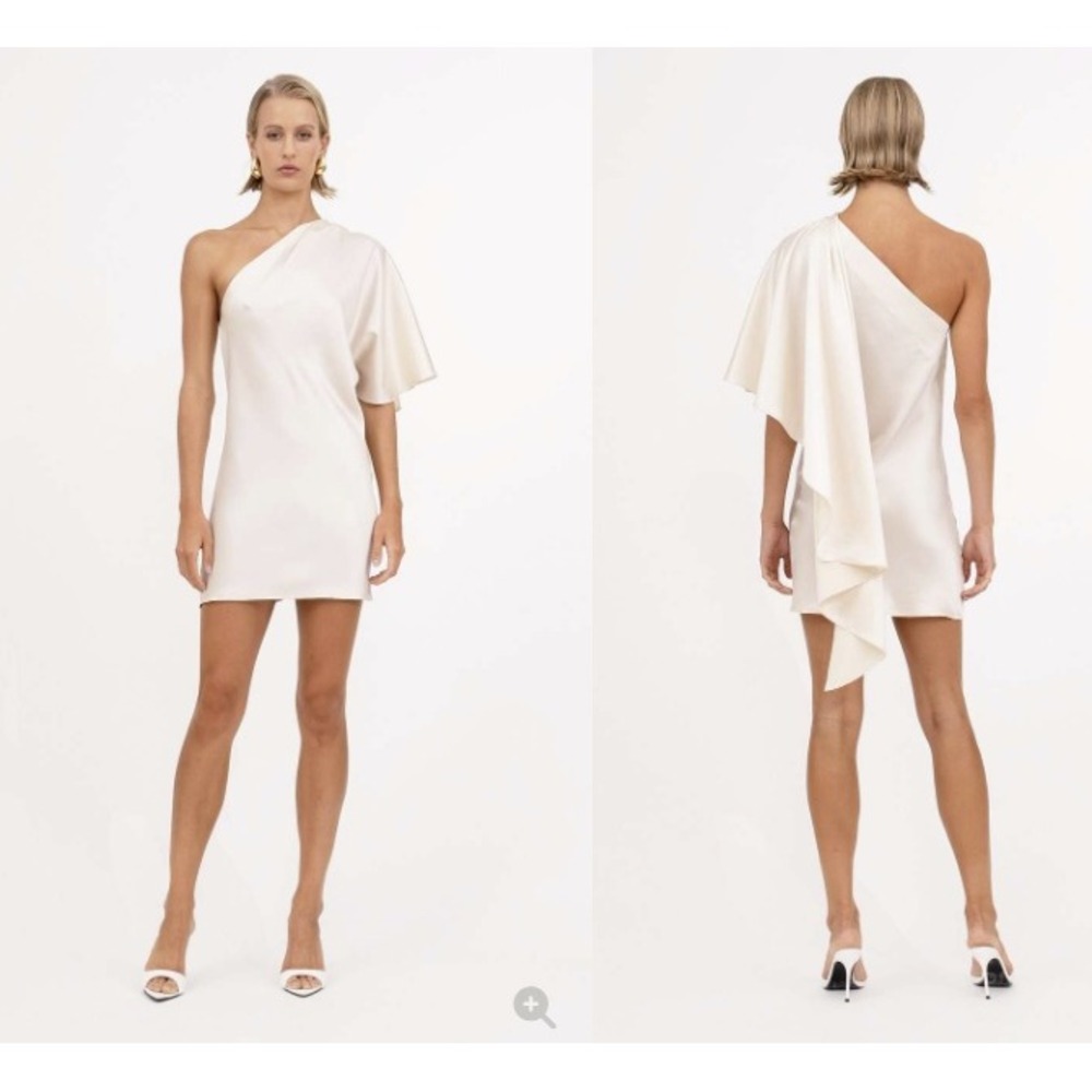 Nonchalant Label Malia Drape Back Dress Size Large